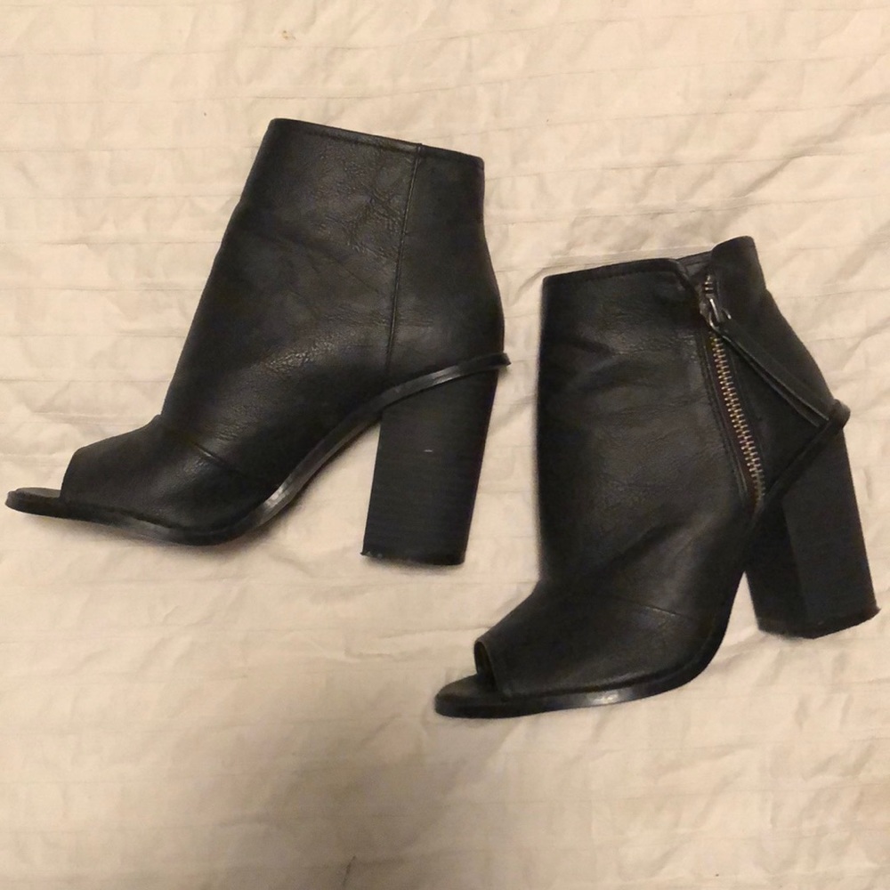 Peep Toe Booties